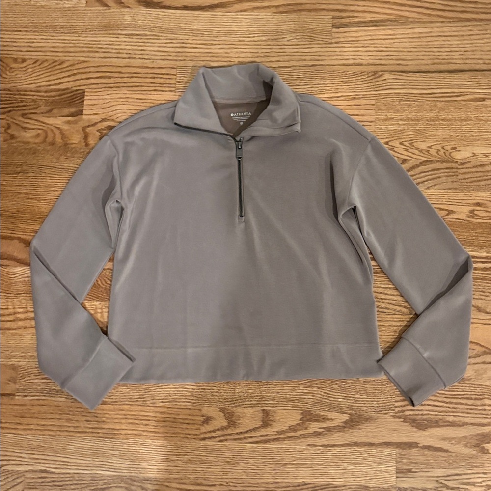 Athleta Seasoft Quarter Zip